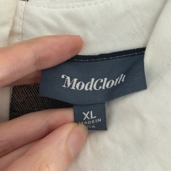 ModCloth Perfectly Proper A-line Plaid Dress-XL - Picture 4 of 9